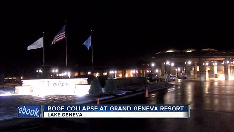 Walworth County Sheriff: Portion of roof collapses at Grand Geneva Resort