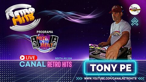 Programa Vinil Forever, com DJ Tony PE