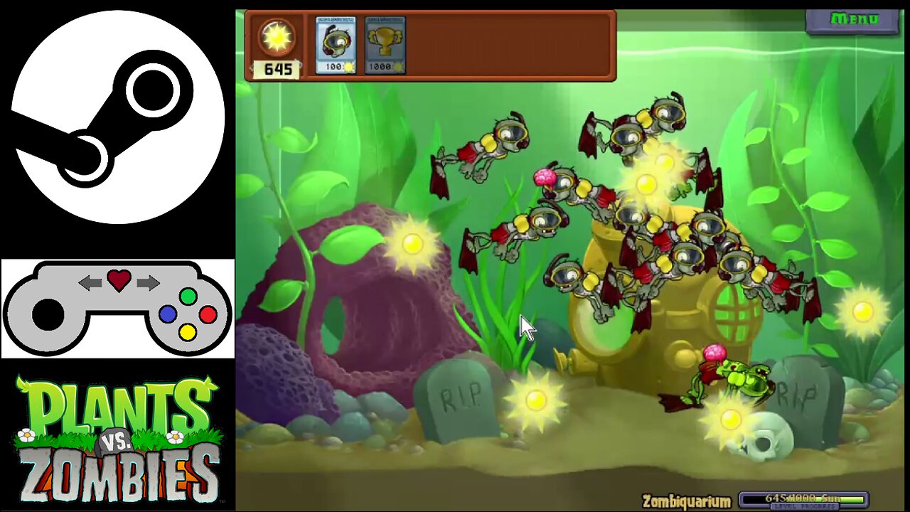 Plants VS Zombies - Triple Mini-Games