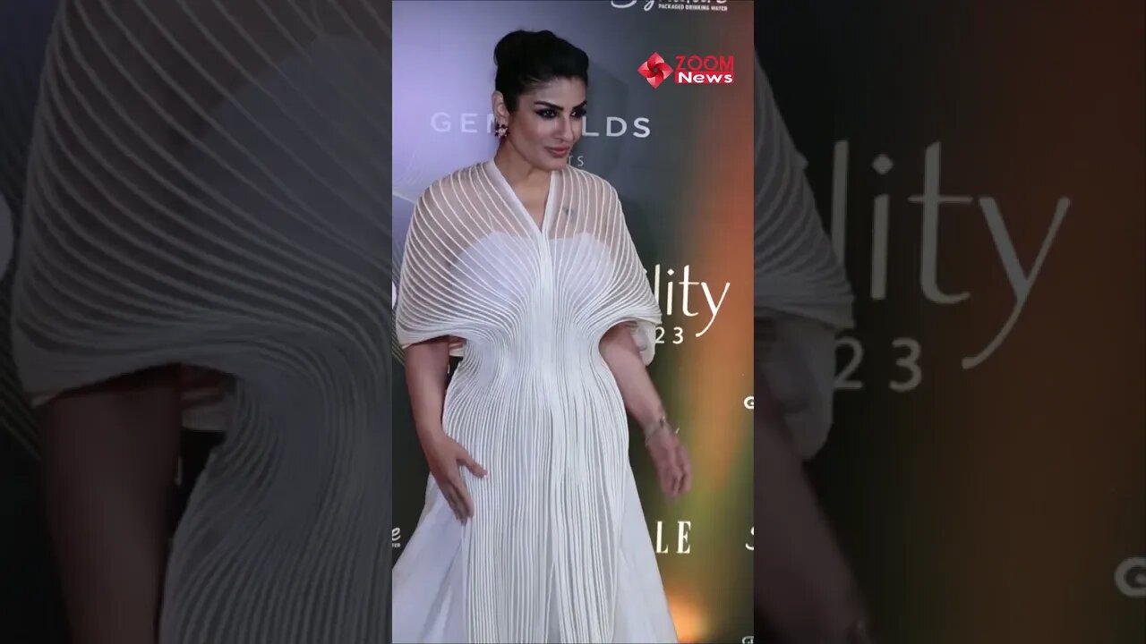 Raveena Tandon Arrived at Elle Sustainability Awards 🤩🔥📸 #shorts