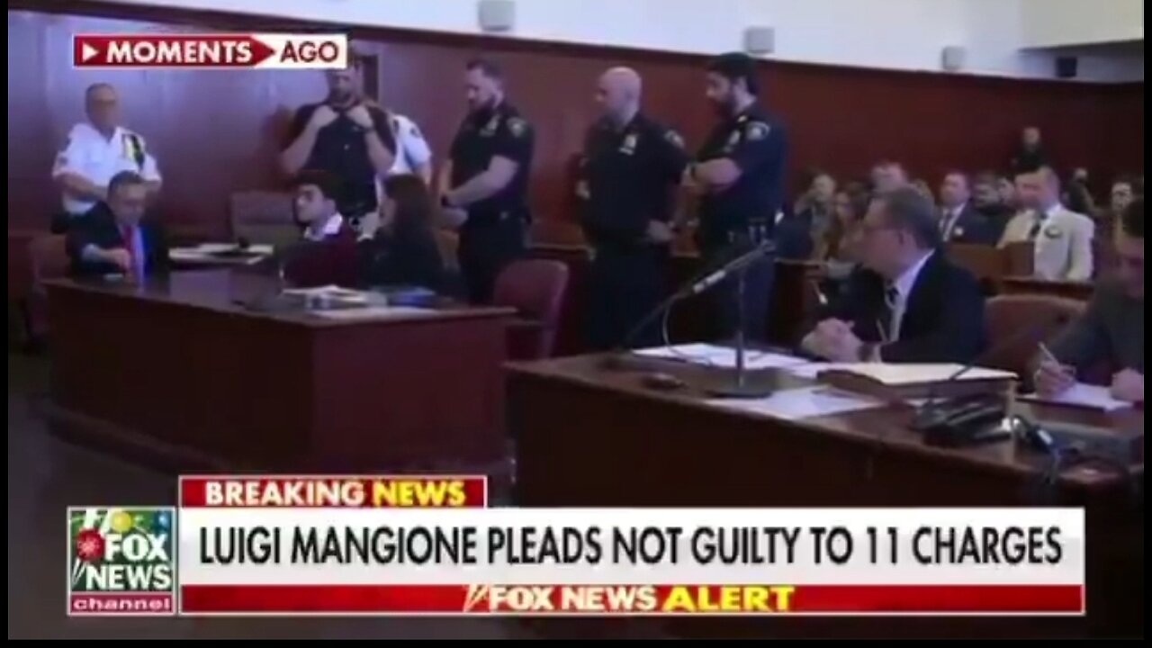 Luigi Mangione Pleads Not Guilty In Death Of UnitedHealth CEO