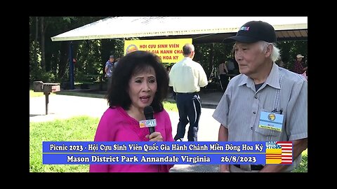 Hội Cựu Sinh Viên Quốc Gia Hành Chánh MDHK tổ chức Picnic Hè 2023 taị Mason District Park 26/8/2023