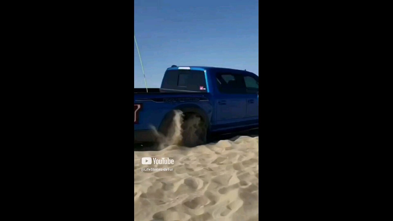 Ford Raptor Soft Deep Sand Recovery