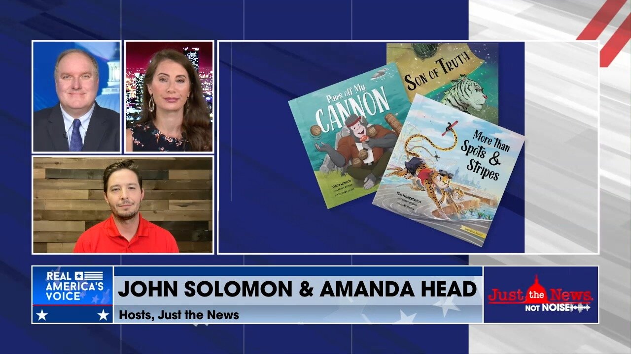 Brave Books CEO Trent Talbot joins John Solomon and Amanda Head