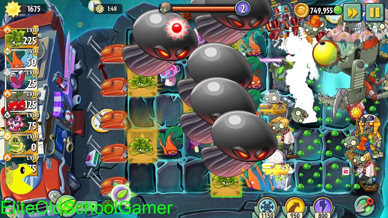 Plants vs Zombies 2 - Penny's Pursuit - Zomboss - Boom Balloon Flower - January 2024