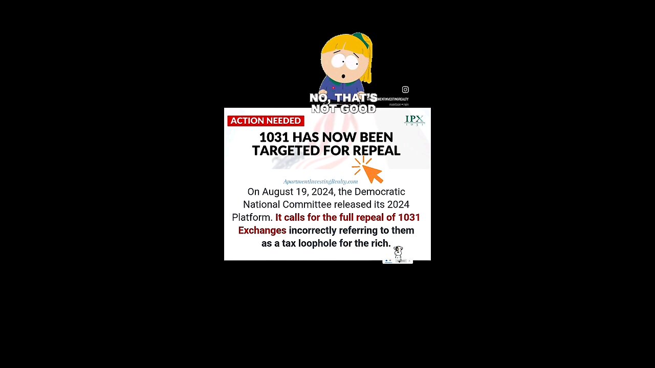 No More 1031 Exchange?