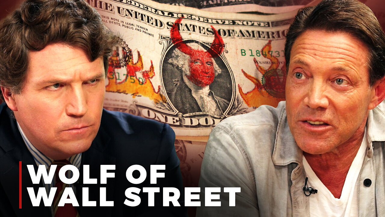 Tucker Carlson | The system is rigged. Jordan Belfort, The Wolf of Wall Street, explains.