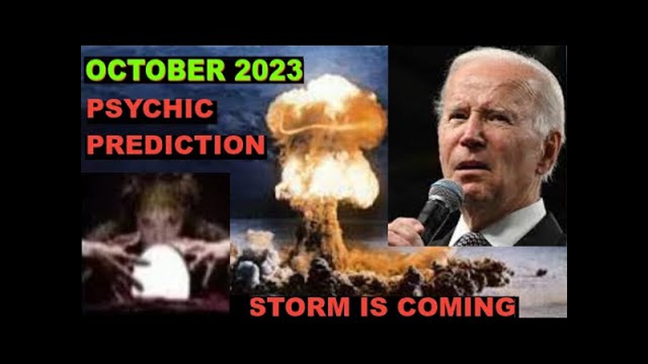 OCTOBER 2023 PSYCHIC PREDICTION - WARNING TOTAL DEVASTATION !!! Bitcoin prediction & THE STORM