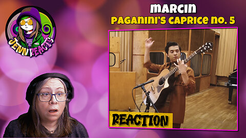 Marcin - Paganini's Caprice No. 5 - Reaction