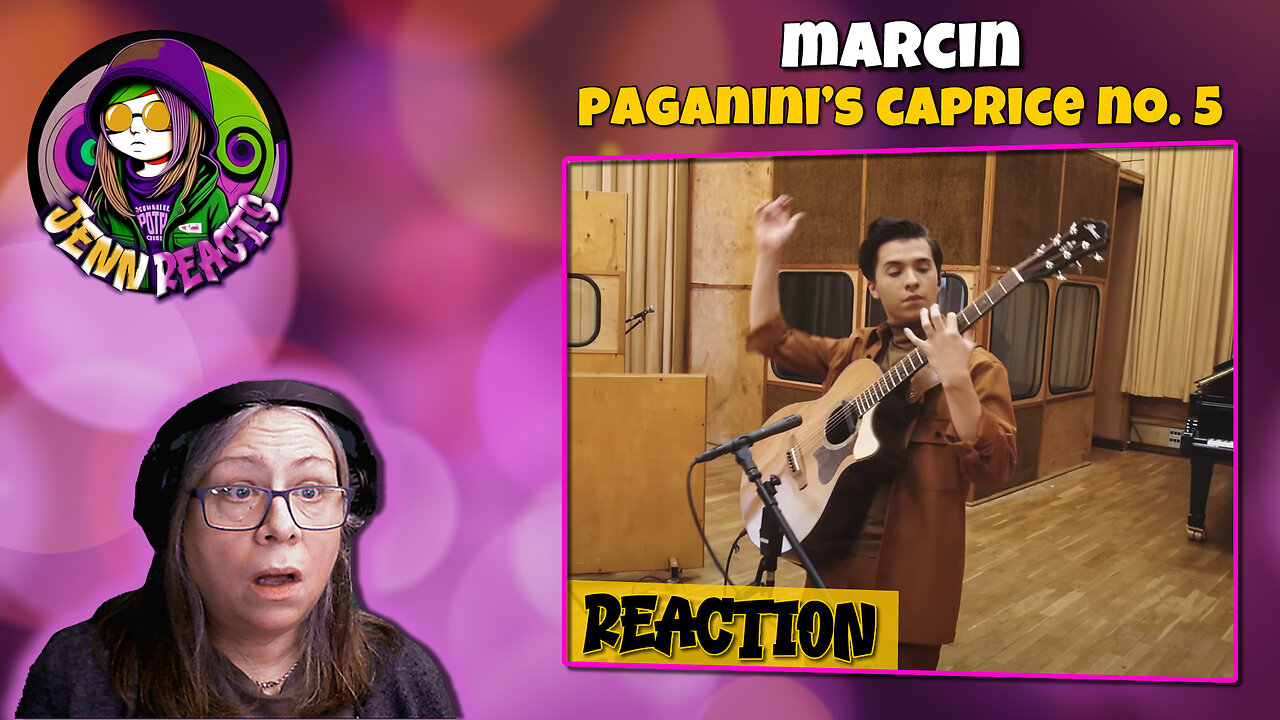 Marcin - Paganini's Caprice No. 5 - Reaction