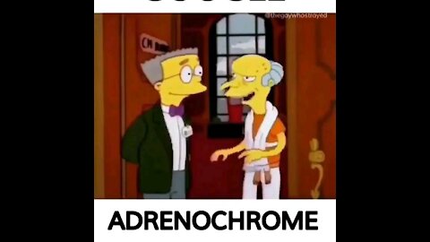 Simpson's on Adrenochrome