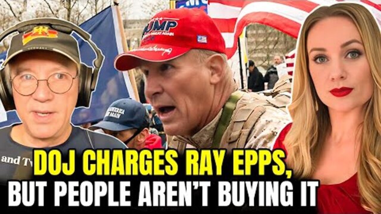 DOJ CHARGES RAY EPPS, BUT PEOPLE AREN’T BUYING IT👀