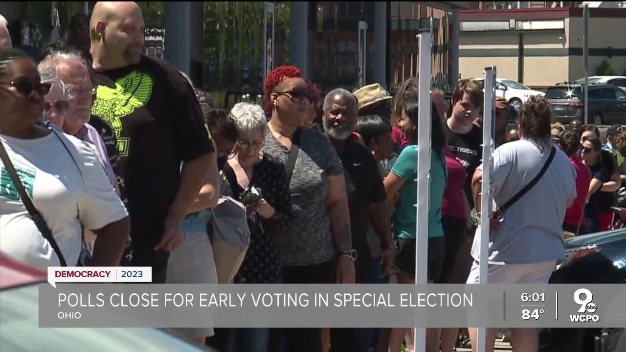 Early voting ends in consequential August special election