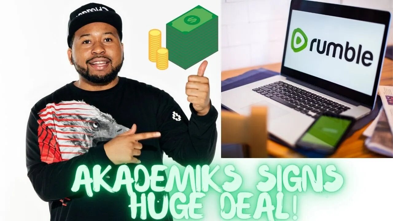 Dj Akademiks signs HUGE deal with Rumble Streaming platform ‼️💪🏾