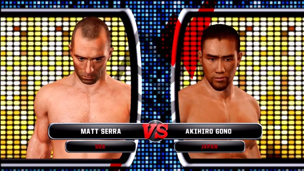 UFC Undisputed 3 Gameplay Akihiro Gono vs Matt Serra (Pride)
