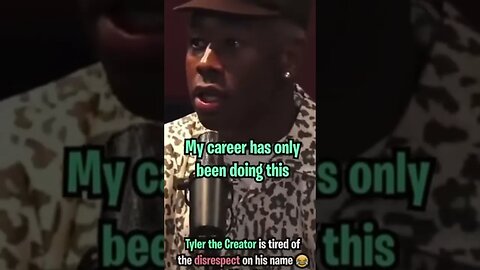 “I’m Better Than You” mindset Tyler The Creator