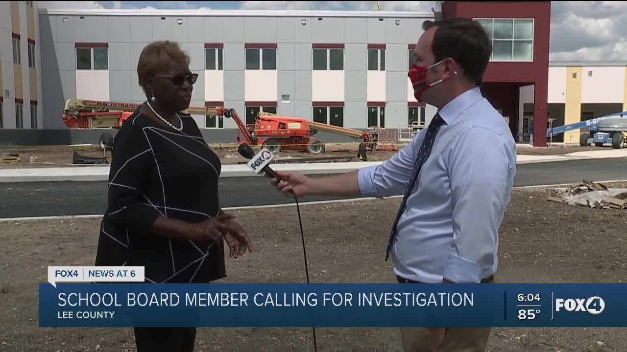 School Board Member calls on Governor DeSantis to investigate Lee County Schools