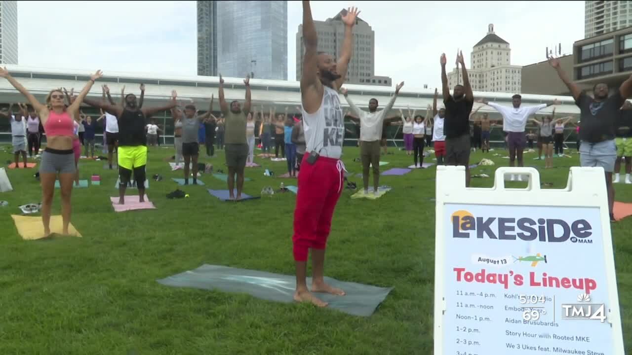 Yoga instructor hopes to bring the experience to black men in Milwaukee