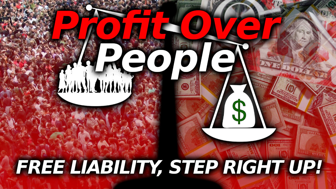 FREE LIABILITY, STEP RIGHT UP!: Refuser's Irresponsible To Decline A Shot No One Is Liable For Injs?