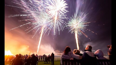 Giant fireworks dud