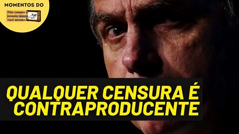 Bolsonaro é o mais censura pelo YouTube | Momentos