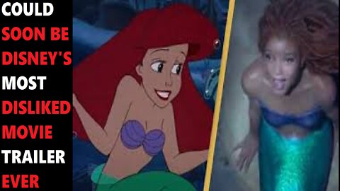 The Little Mermaid trailer on its way to 2 MIILLION DISLIKES as Disney plays race card