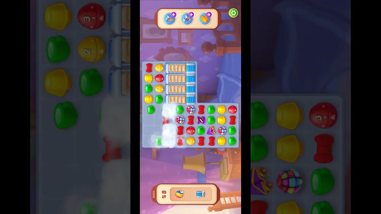 Shorts Playrix Homescapes Gameplay Walkthrough Level 12203