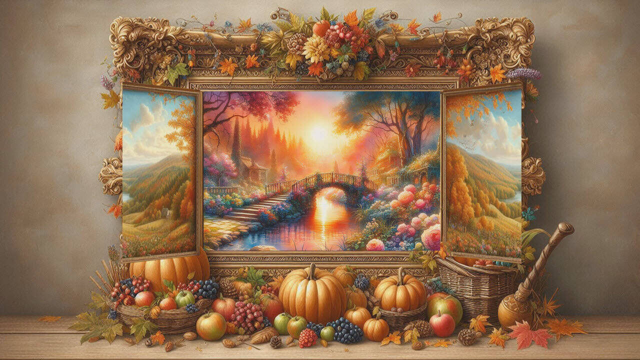 Autumn Window - Project for Proshow Producer