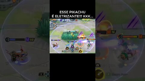 ESSE PIKACHU É ELETRIZANTE!!!🤣😎 POKÉMON UNITE #shorts