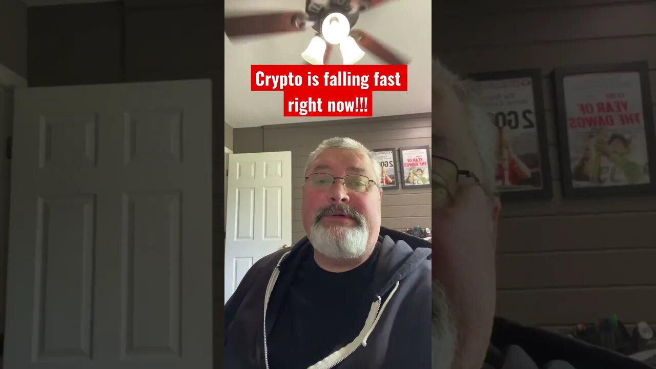 Hold on Crypto is falling fast right now. #dogecoin #bitcoin #shibainu