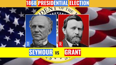 Custom CNN Election Night | 1868 Seymour vs Grant