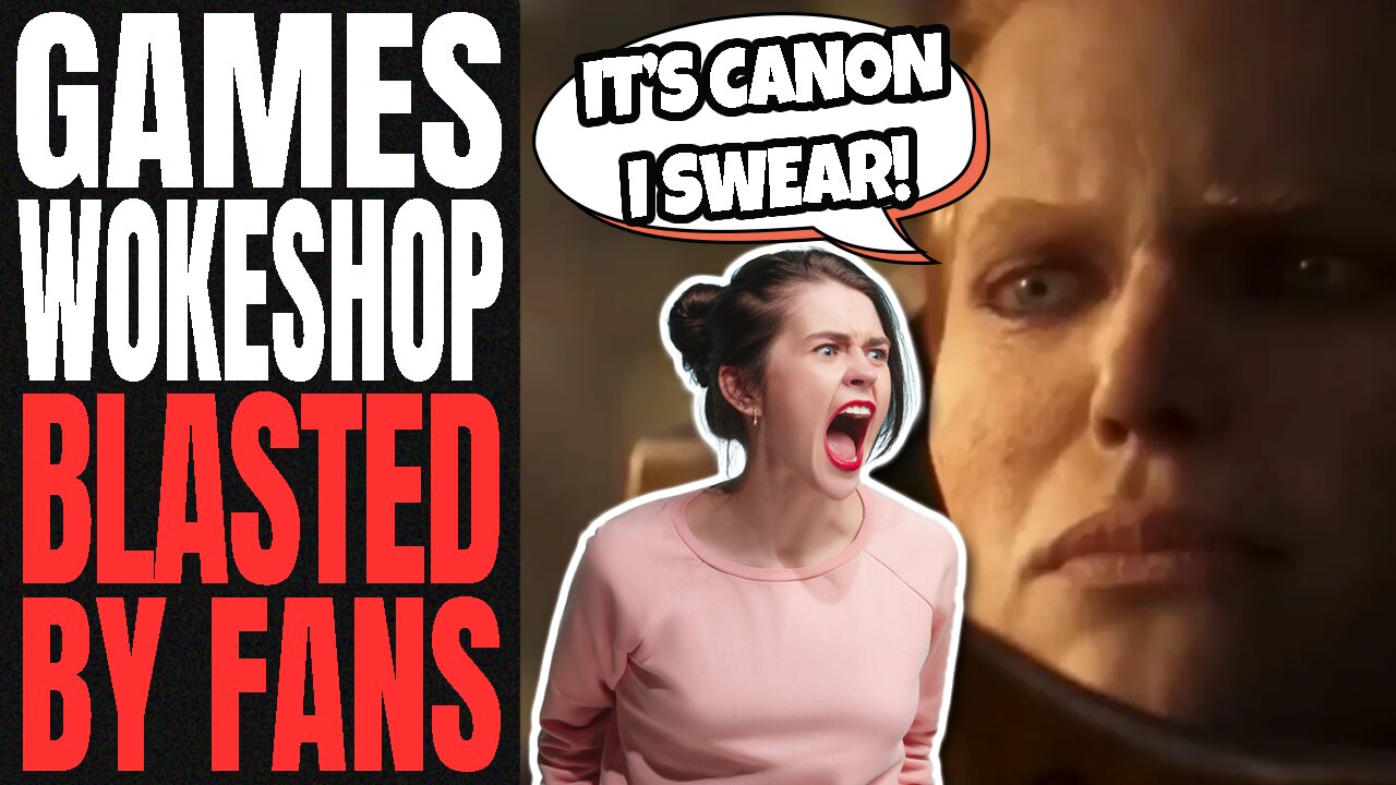 Games Workshop DOUBLES DOWN On WOKENESS | New Animation Shows FEMALE Adeptus Custodes For MODERNITY