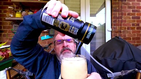 Giving another beer head, theakston old peculiar from a can.