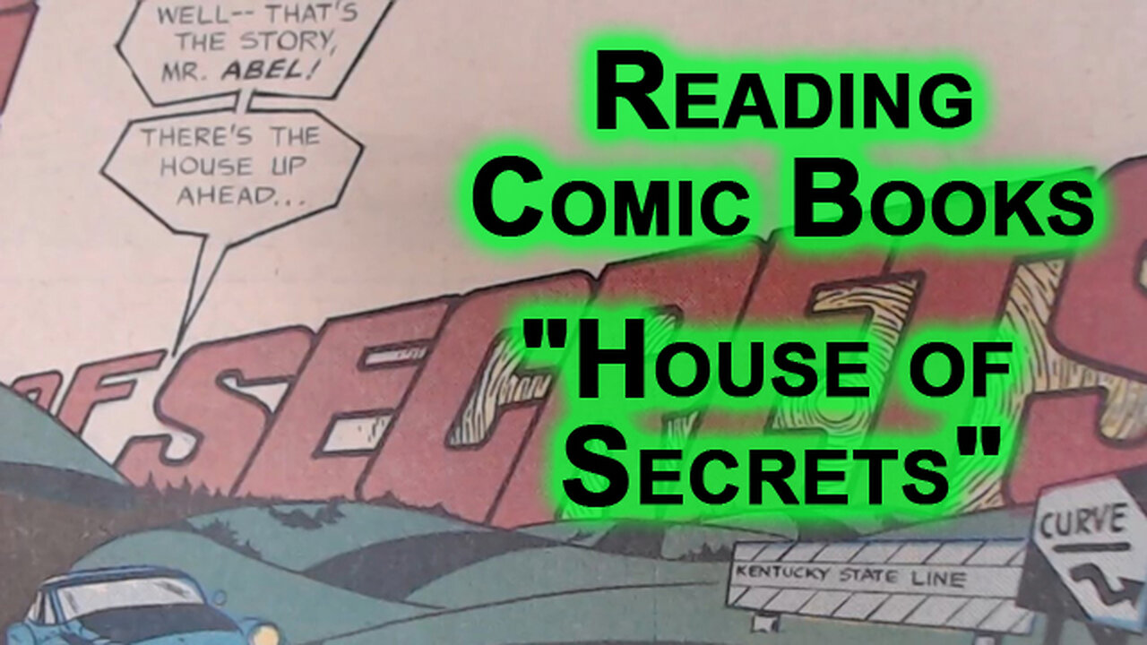 Reading Comic Books: House of Secrets #81: "House of Secrets", Conway, Draut, DC Comics, 1969 [ASMR]