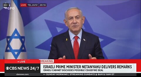 Netanyahu: I'll Present A Lebanon Ceasefire Deal