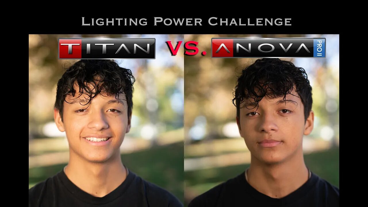 Light POWER Challenge! Rotolight Titan X1 vs. Rotolight Anova Pro 2