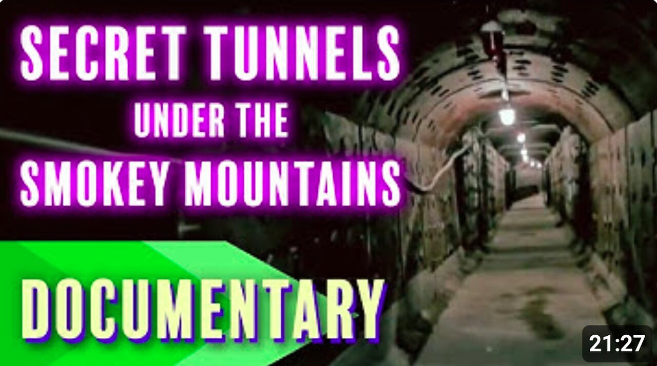 SECRET TUNNELS UNDER THE SMOKEY MOUNTAINS