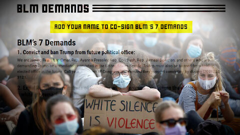 BLM Has New List Of Demands... And It’s Hilarious!