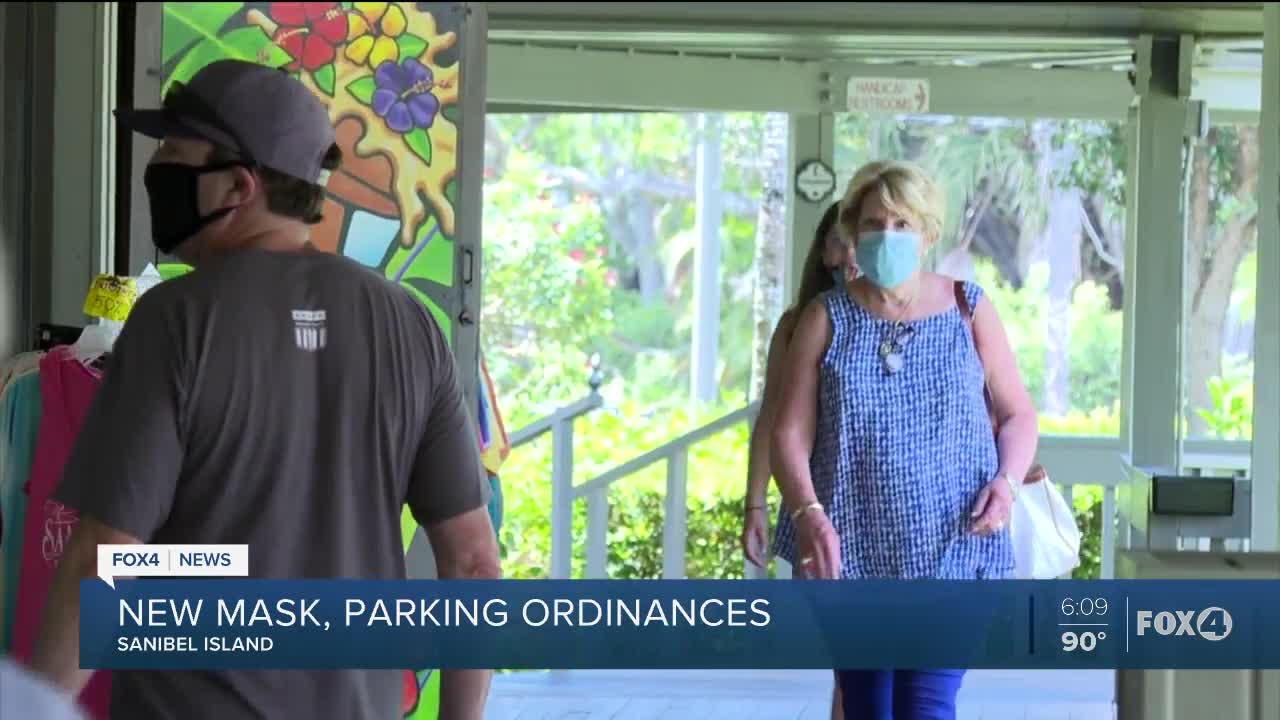 Starting on Friday, Sanibel will require mask usage