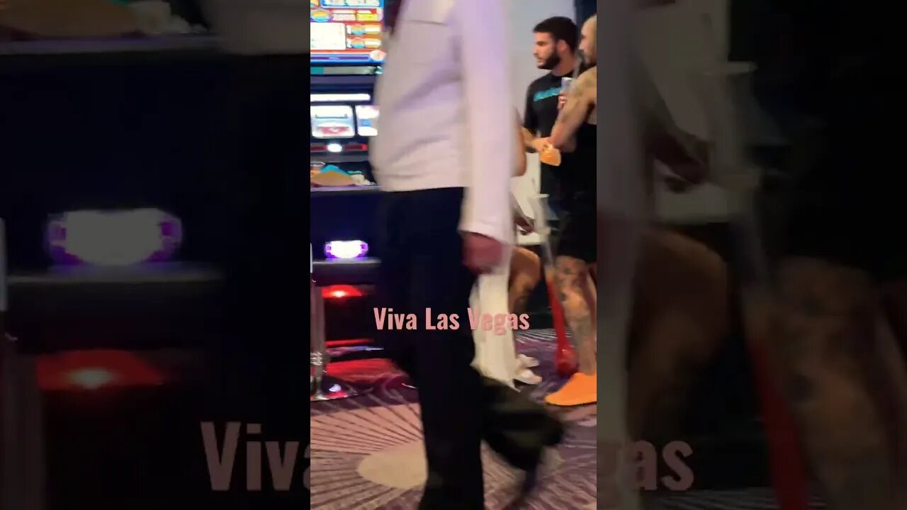 Las Vegas is cracking tonight