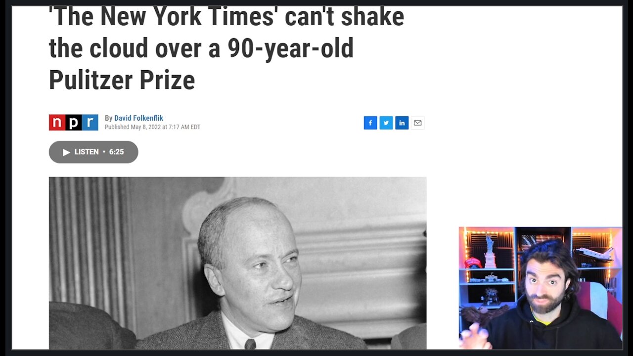 Walter Duranty, The Father Of FAKE NEWS, Won A Pulitzer For Reporting Stalinist Propaganda For NYT