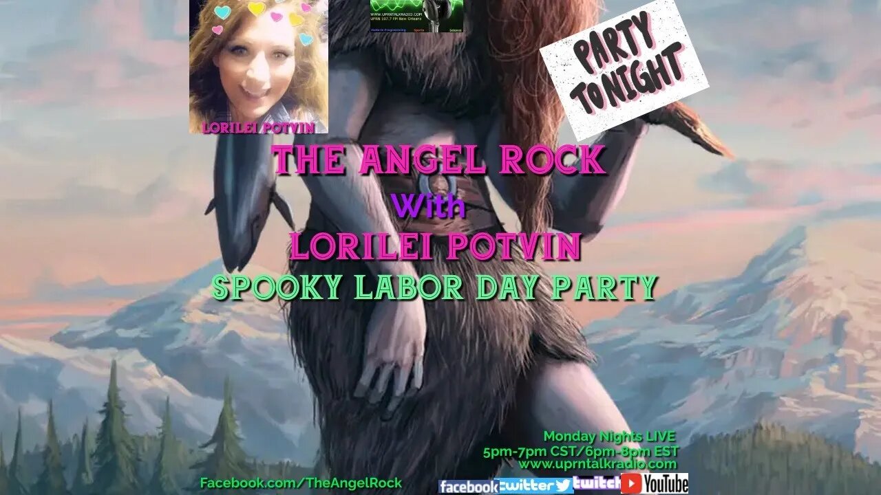 The Angel Rock with Lorilei Potvin Spooky Labor Day Party