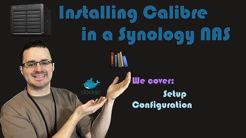 Install Calibre using Docker in a Synology NAS