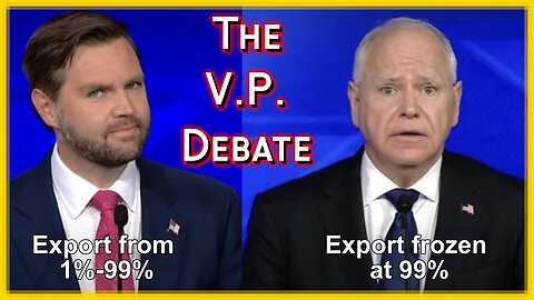 THE VICE PRESIDENTIAL DEBATE 2024