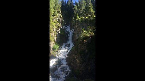 WATERFALLS - CASCATE DI VALLESINELLA - ITALIAN DOLOMITES