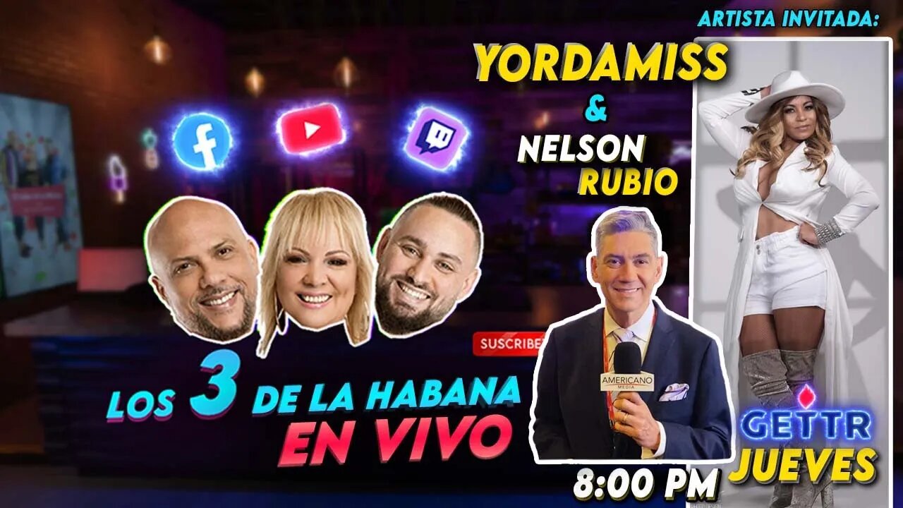 🔴🔥Los 3 de La Habana LIVE 🔥 🎤 Yordamiss & Nelson Rubio 🔥