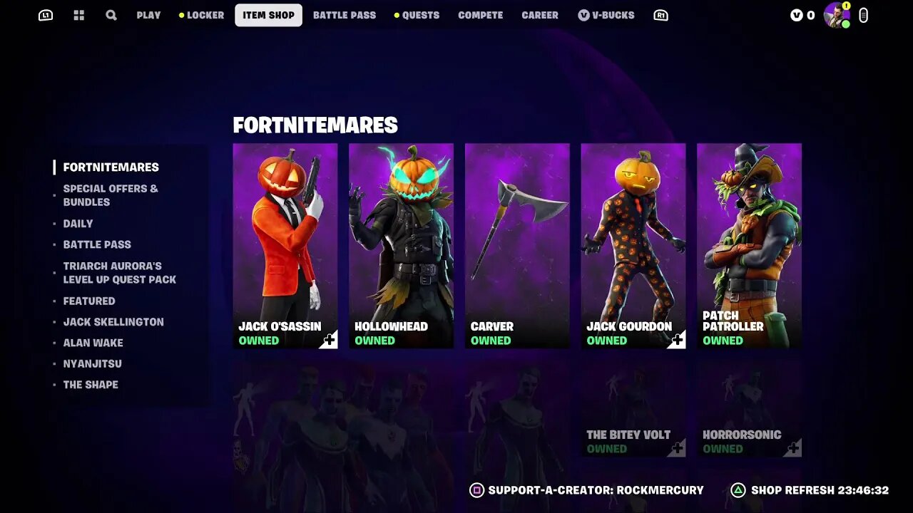 Fortnite with Rock Mercury