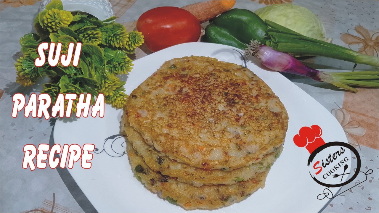 Suji Paratha Recipe | Healthy Breakfast Recipe | Semolina Snacks | Quick and Easy Breakfast Recipe