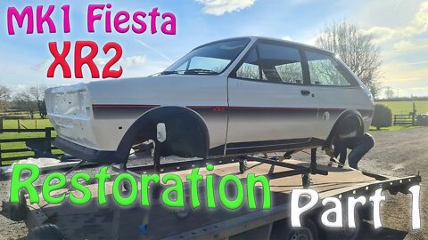 MK1 Fiesta XR2 Restoration Part 1(uncovering the bodges)