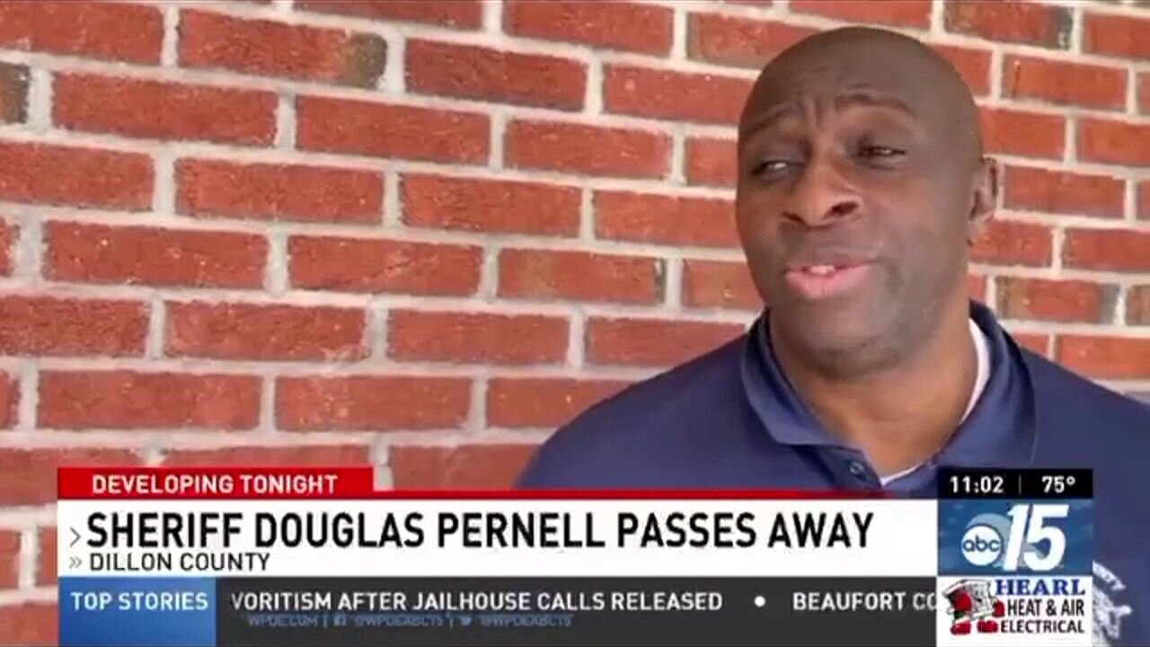 Douglas Pernell, a South Carolina Sheriff was found dead in his home. He was Fully Vaccinated